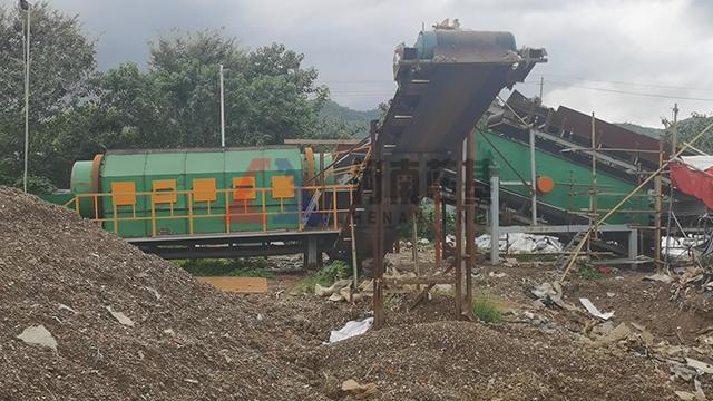 陳腐垃圾分選生產(chǎn)線配置及價格